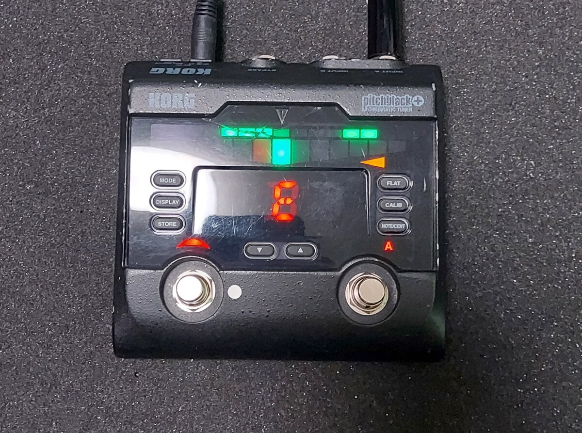 KORG pitcblack+ チューナー コルグ ピッチブラックプラス ペダル拍卖