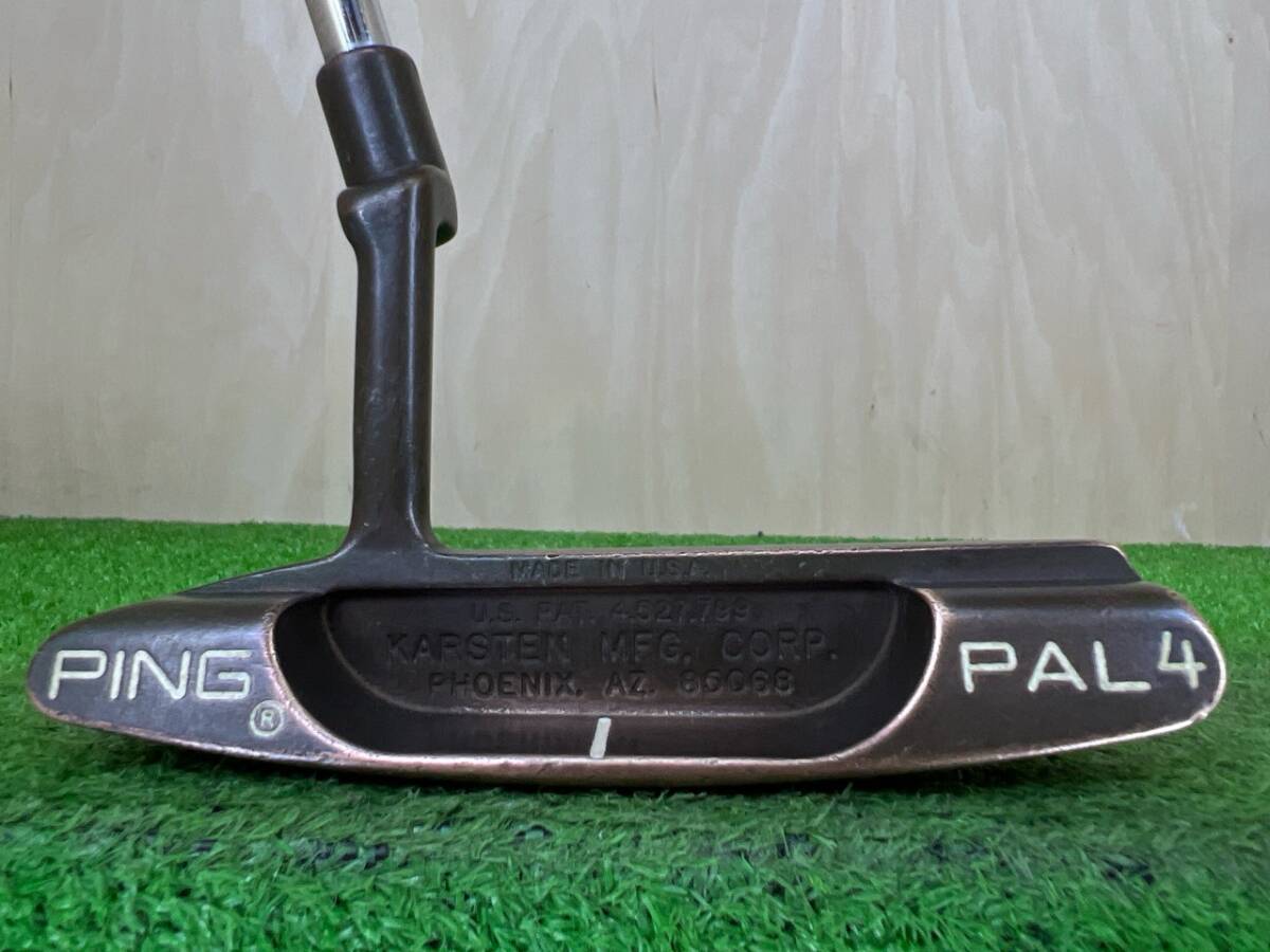 【名器】PING PAL4 BECU ピン パル4 ベリリウムカッパー パター 35インチ拍卖