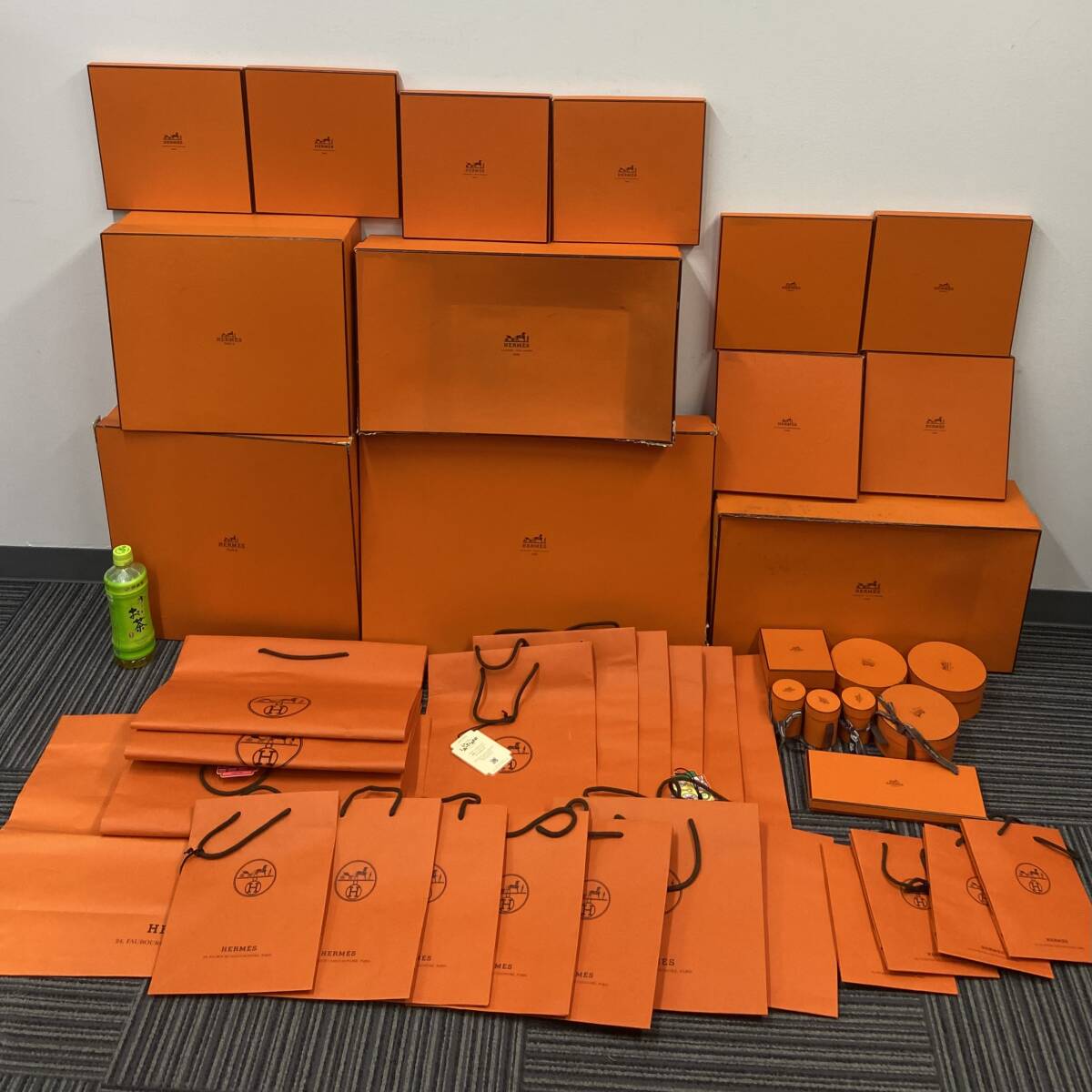 エルメス 空箱 ショッパー 42点 まとめ売り アクセサリーケース ショッピングバッグ 袋 時計ケース セット 大量拍卖
