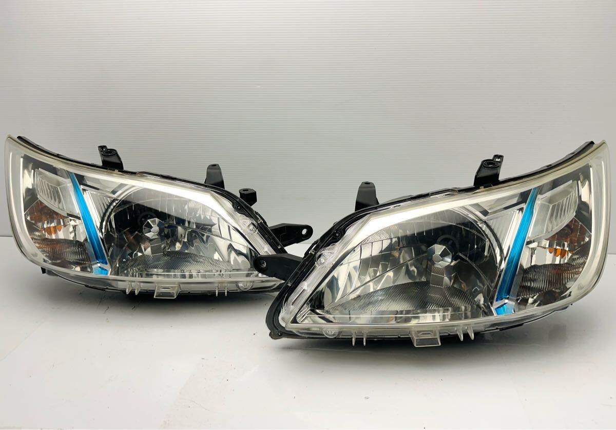 ★当日発送★SUBARU スバル YA4 YA5 エクシーガ 前期 ヘッドライト 左右セット HID ICHIKOH 1833 刻印 3B HCR-624 (C257)拍卖