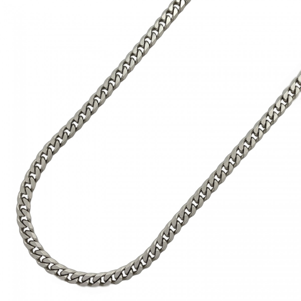 【5khg030】喜平 ネックレス Pt850 プラチナ 8面 シングル 40.8cm 30.3g キヘイ【中古】メンズ レディース ユニセックス拍卖