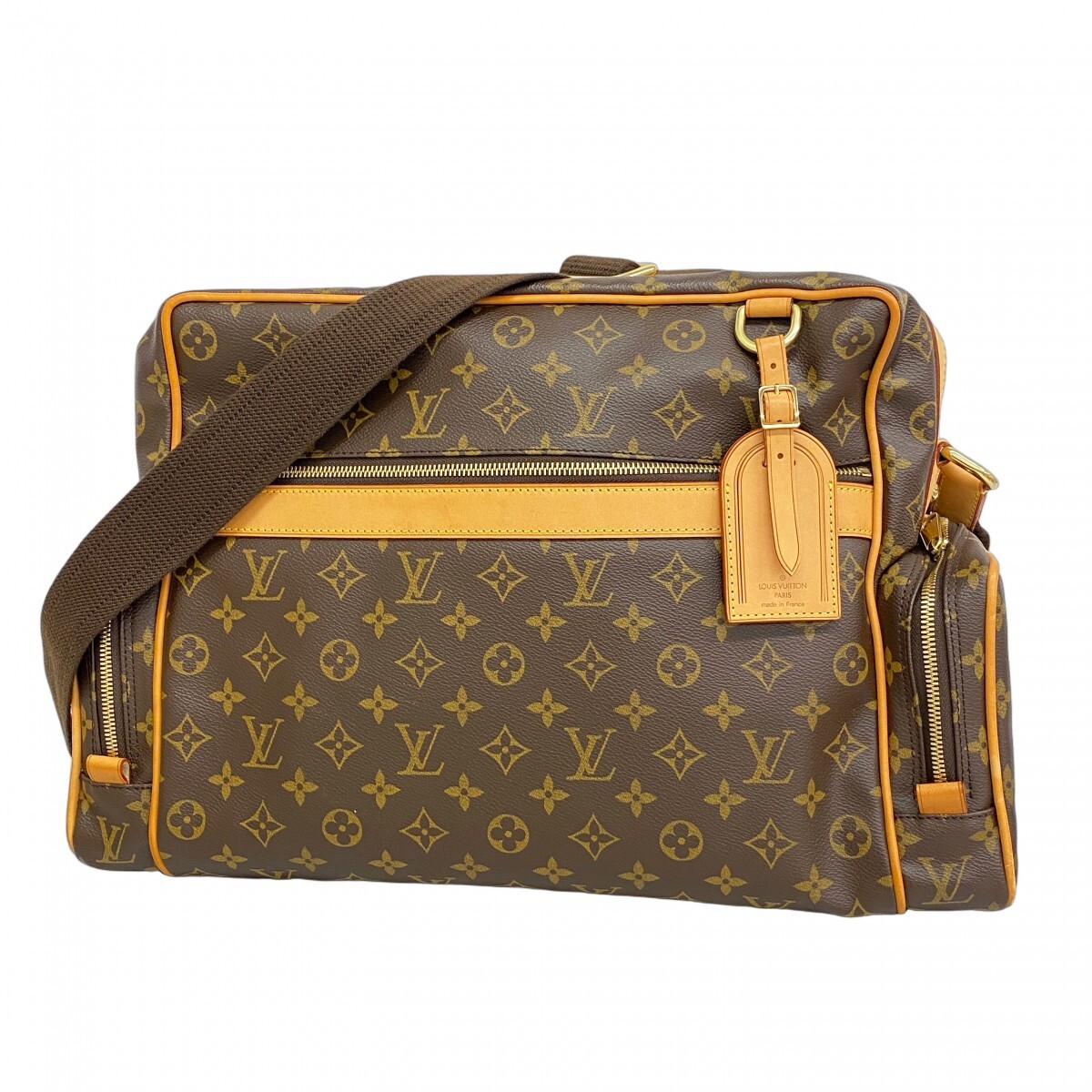 【5gd5439-b-h】ルイヴィトン ショルダーバッグ モノグラム サックスクウォッシュ M92967 ブラウン【中古】メンズ レディース ユニセックス拍卖