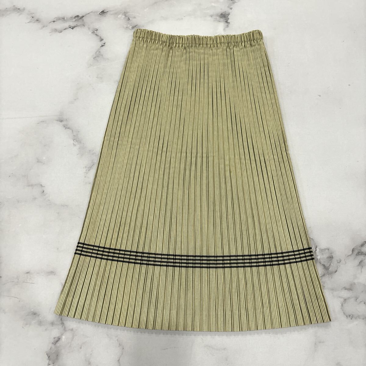 I * 国内正規品 '高級感溢れる' Jean Paul GAULTIER ジャンポールゴルチエ 高品質 ストレッチ素材 プリーツ スカート size9 レディース拍卖