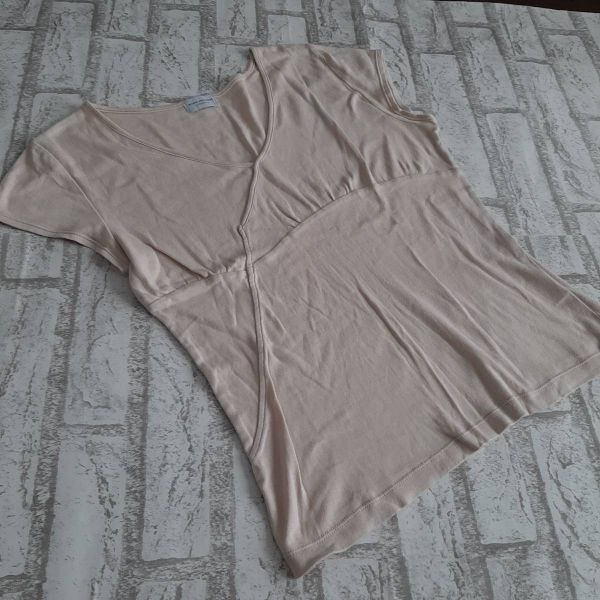 anne-monnet アンヌモネ 半袖カットソー ベージュ トップス拍卖