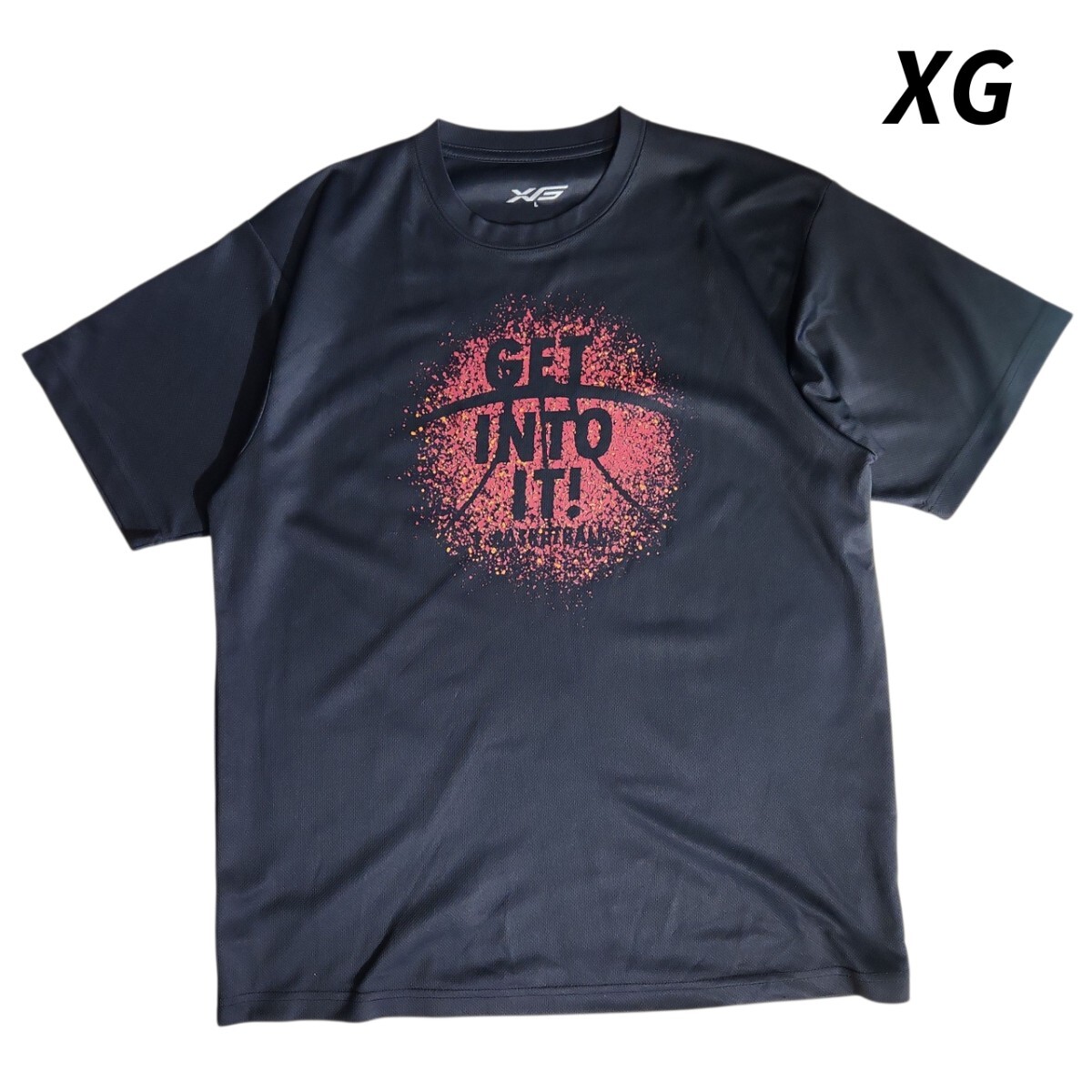 バスケットボール XG 速乾ドライ Tシャツ 黒 Lサイズ 84695拍卖