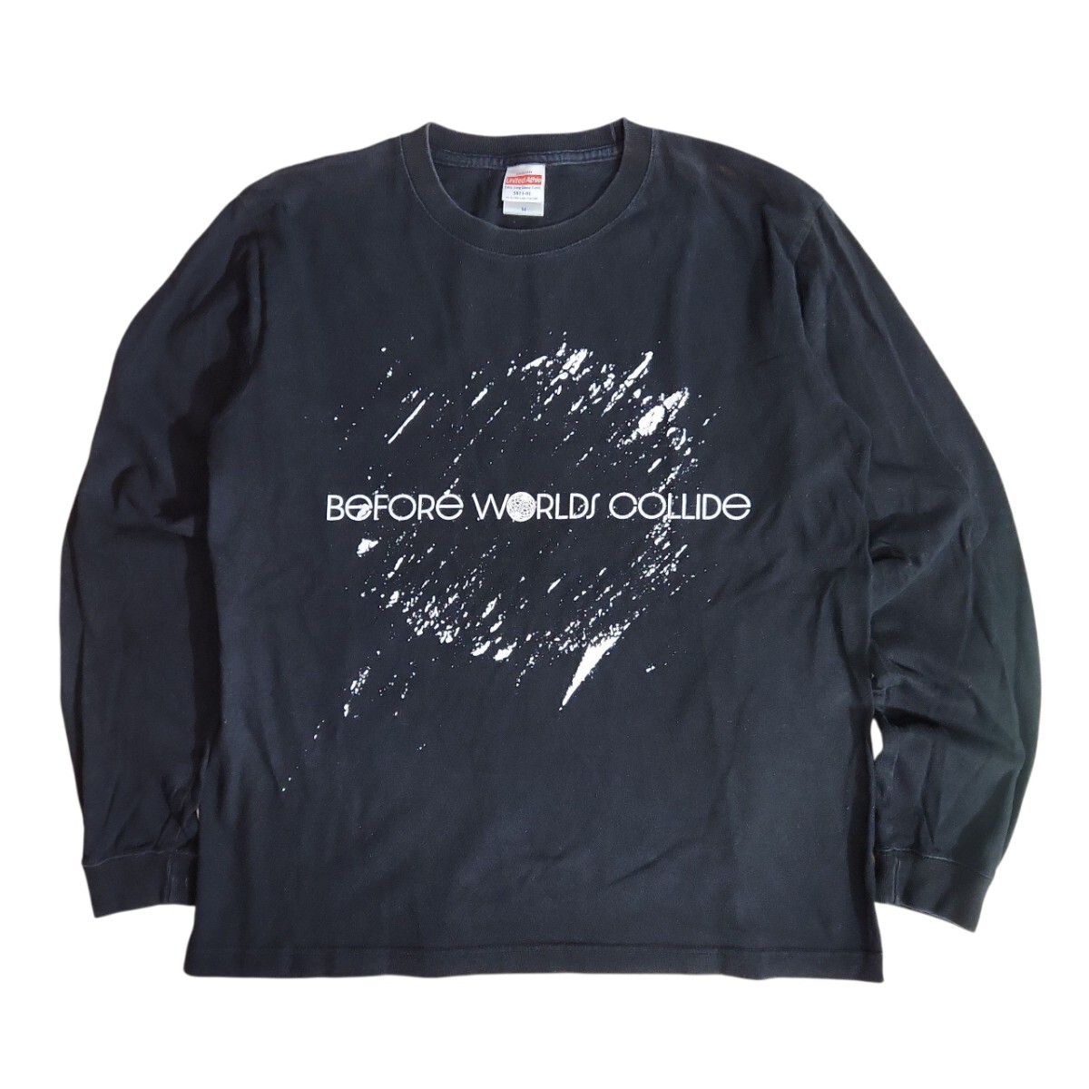 ロック 音楽 MIYABI BEFORE WORLDS COLLIDE ロングTシャツ 黒 Mサイズ712拍卖