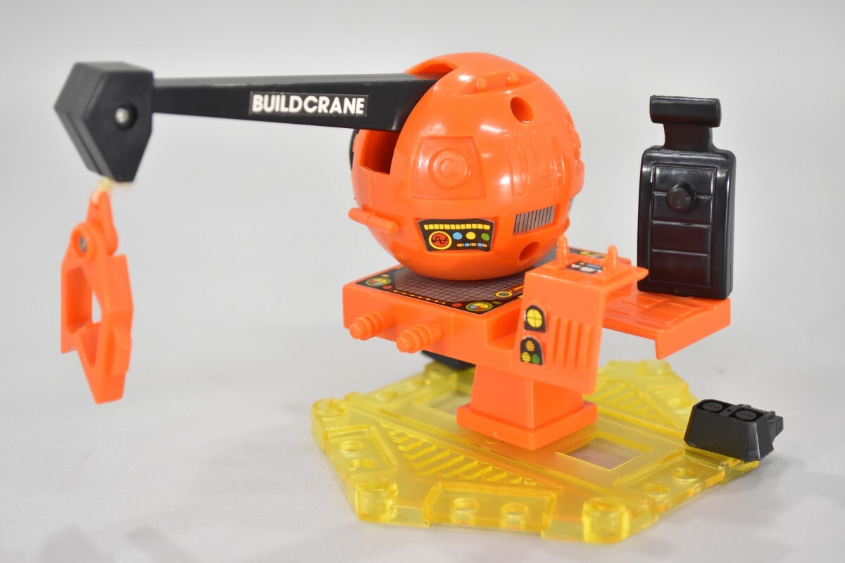 当時物 旧タカラ ミクロマン ポリスキーパー ビルドクレーン 変身サイボーグ フィギュア 昭和レトロ 玩具 おもちゃ RQ-571G/110拍卖