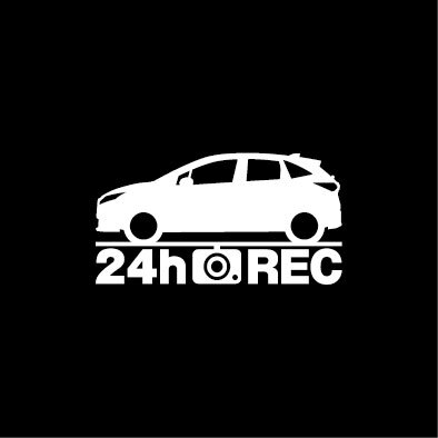 【ドラレコ】日産 ノート【E13系】後期型 24時間 録画中 ステッカー拍卖