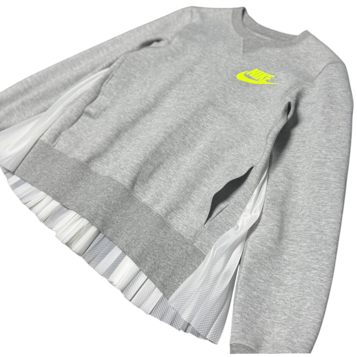 15AW SACAI NIKE バックプリーツ スウェット size:XXS / サカイ ナイキ シャツニットパンツパーカーブルゾンジャケットコート拍卖