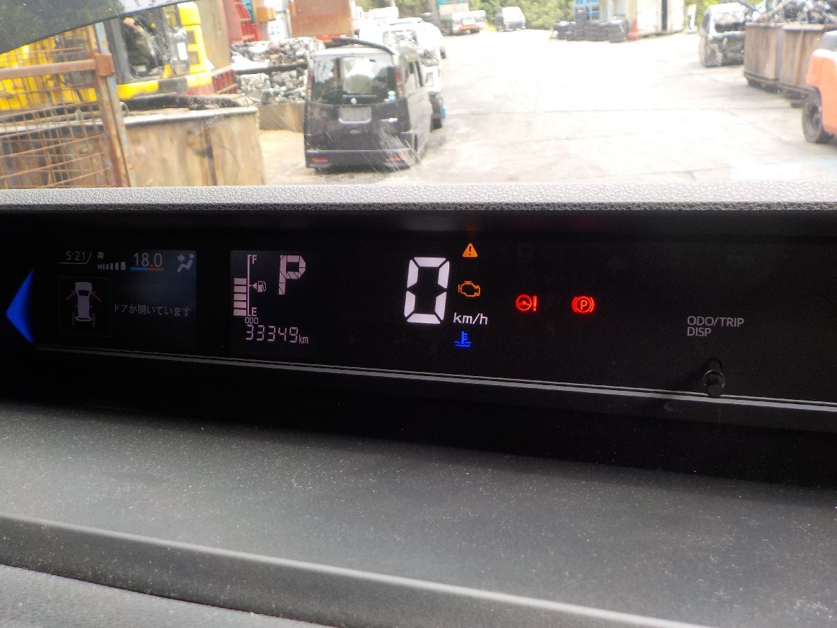 ■タント カスタムX●スピードメーター 33,349㎞ CVT KFVE C18 BAB92□LA650S LA660S(26915/A25)拍卖