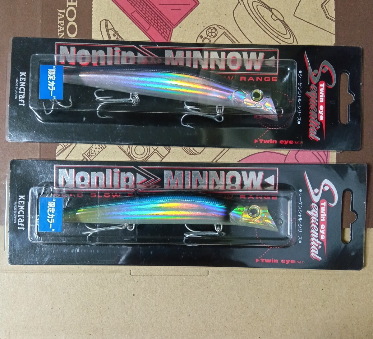 2個セット シーケンシャル ノンリップミノー STN13F ケンクラフト ノンリップ ミノー STN 13F ニルヴァーナ エディション ニルバーナ 限定拍卖