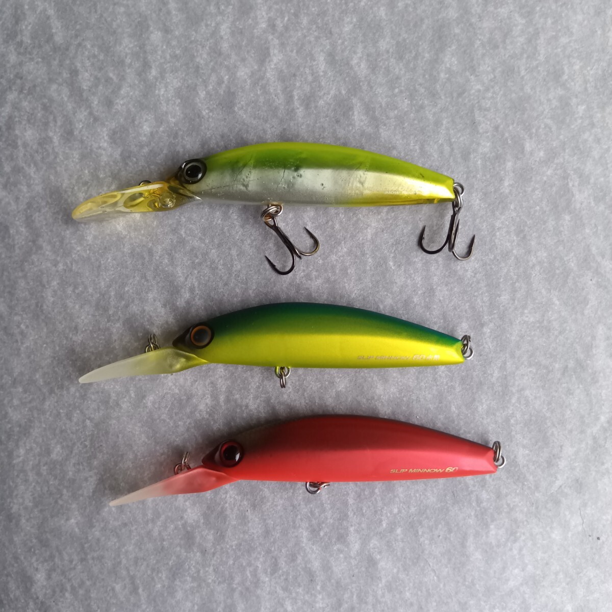 3個セット スリップミノー 60 ツネキチ SP スローフローティング拍卖