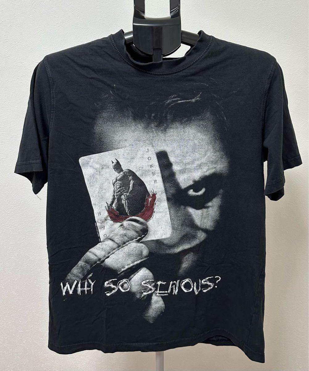 ダークナイト ジョーカー Tシャツ joker バットマン ビンテージ 古着 ヴィンテージ ヒースレジャー vintage アメカジ キムタク 拍卖