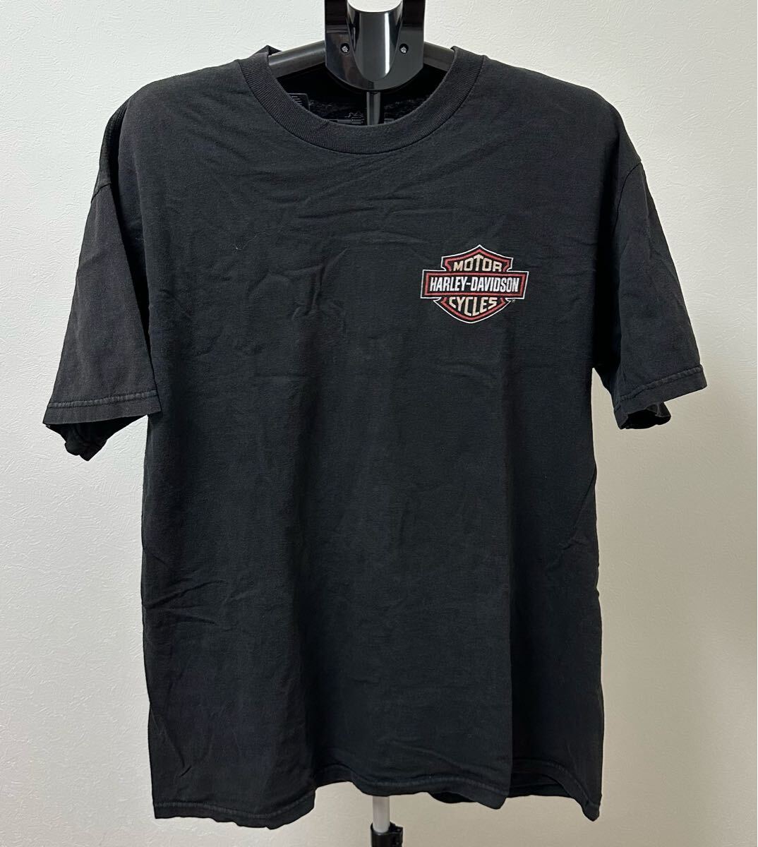 harley davidson Tシャツ  ビンテージ ハーレーダビットソン バイク 古着 vintage 半袖 80s 90s ヴィンテージ キムタク拍卖