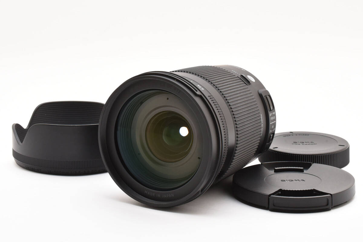 極上品 Sigma 18-300mm f3.5-6.3 キャノン DC Macro OS HSM Contemporary No6拍卖