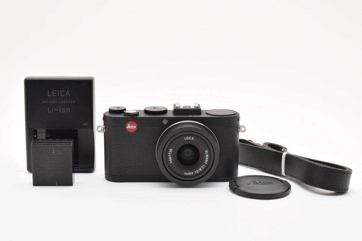良品 Leica X2 ブラック バッテリーチャージャーセット拍卖