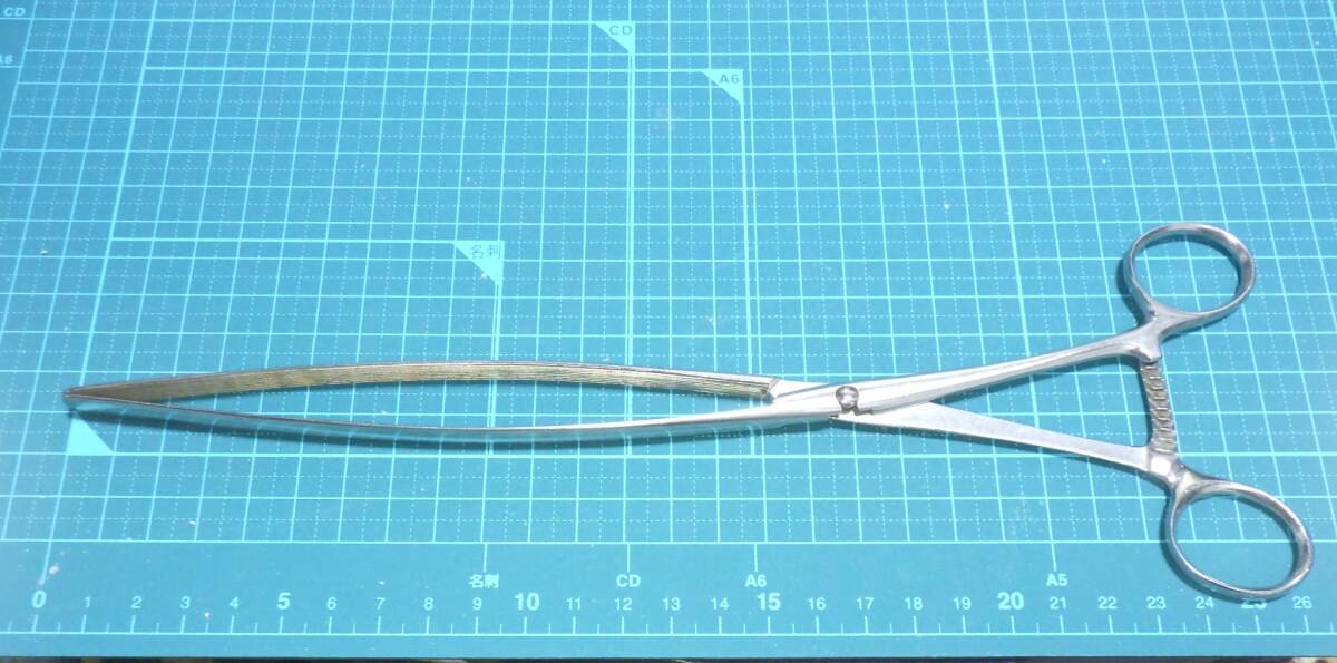 Y926#動作品 ネジ止ドアイヤン胃鉗子 反型 腸鉗子 Eagle(鉗子 鑷子 持針器 剪刀 開創器)医療器具 外科 整形外科 手術拍卖