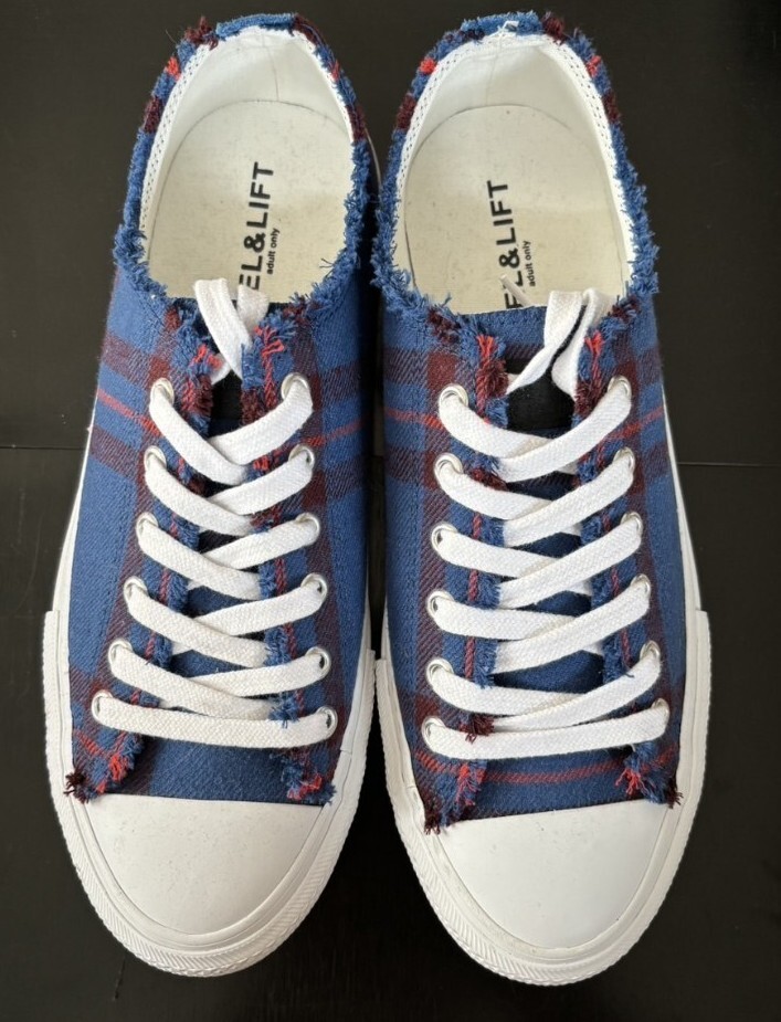 PEEL&LIFT エリオット タータンチェック柄スニーカー PUNK拍卖