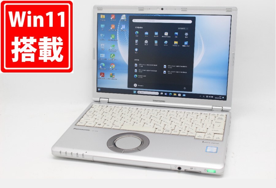 中古 フルHD対応WUXGA 12型 Panasonic Let's note CF-SZ6 Windows11 七世代 i7-7600U 16GB 512GB-SSD カメラ LTE 無線 Office付き 管:0927m拍卖