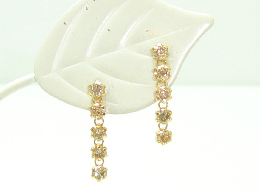 ◆◆超特価◆◆K18ダイヤピアス D0,50ct【新品】◆税込み価格!送料サービス♪♪拍卖