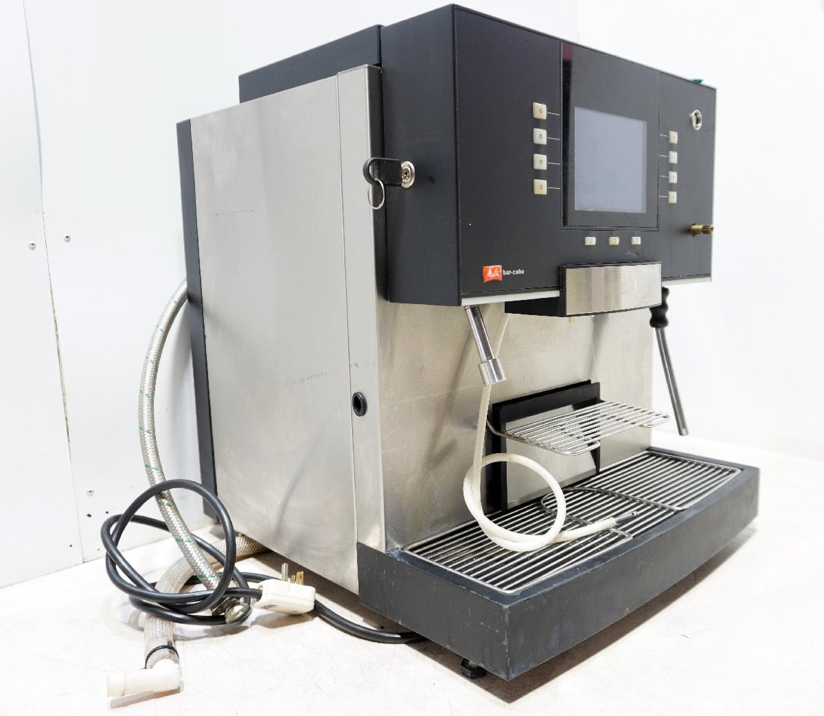 西H☆Melitta メリタ bar-cube バーキューブ 全自動コーヒーマシン 単相200V◇3Z-906拍卖