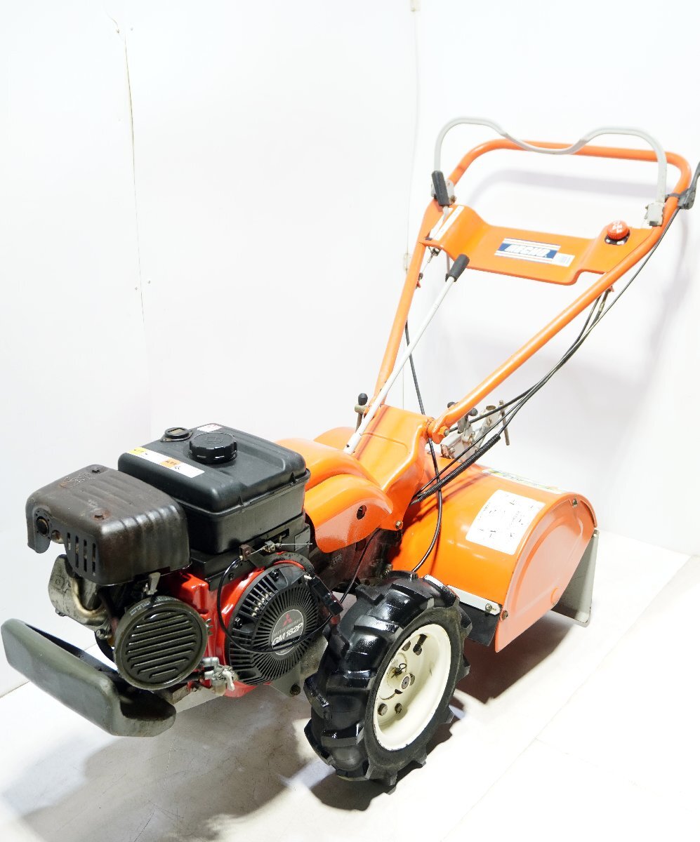 西P☆OREC オーレック ECHO ミニカルチ EGC50 農用トラクター 歩行型 耕うん機 MITSUBISHI GM182P◇3Z-999拍卖