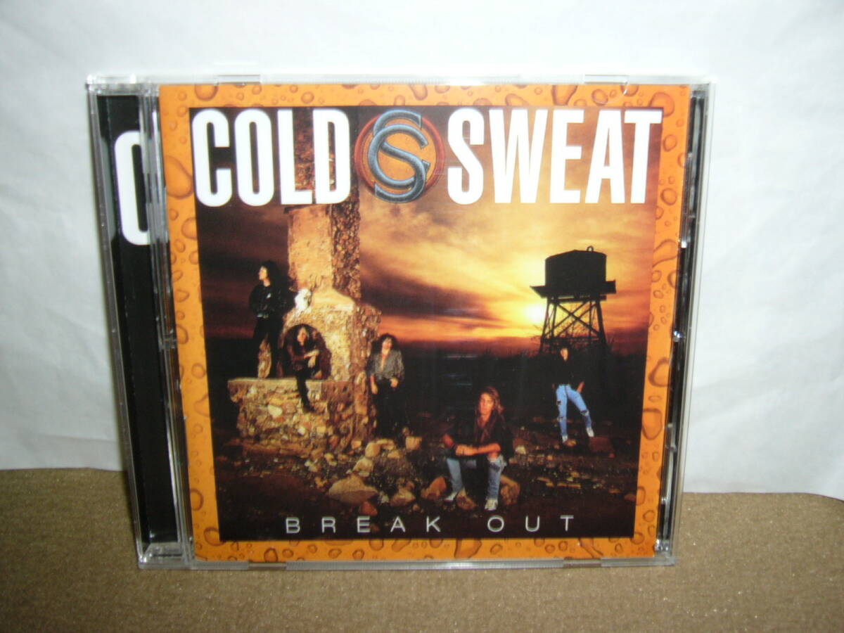 Marc Ferrari(ex-Keel)結成 米国ポピュラー系メロディアスハード Cold Sweat 傑作「Break Out」リマスター生産量限定版 輸入盤中古。拍卖