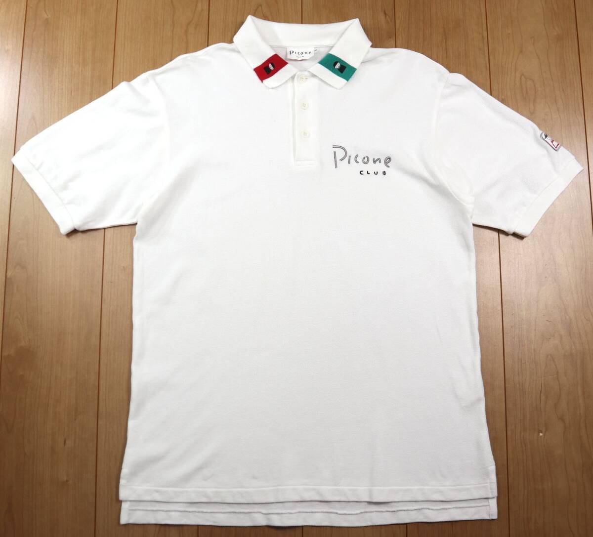 美品★PICONE CLUB ピッコーネ・クラブ 半袖ポロシャツ/メンズ/サイズ3(L相当)拍卖