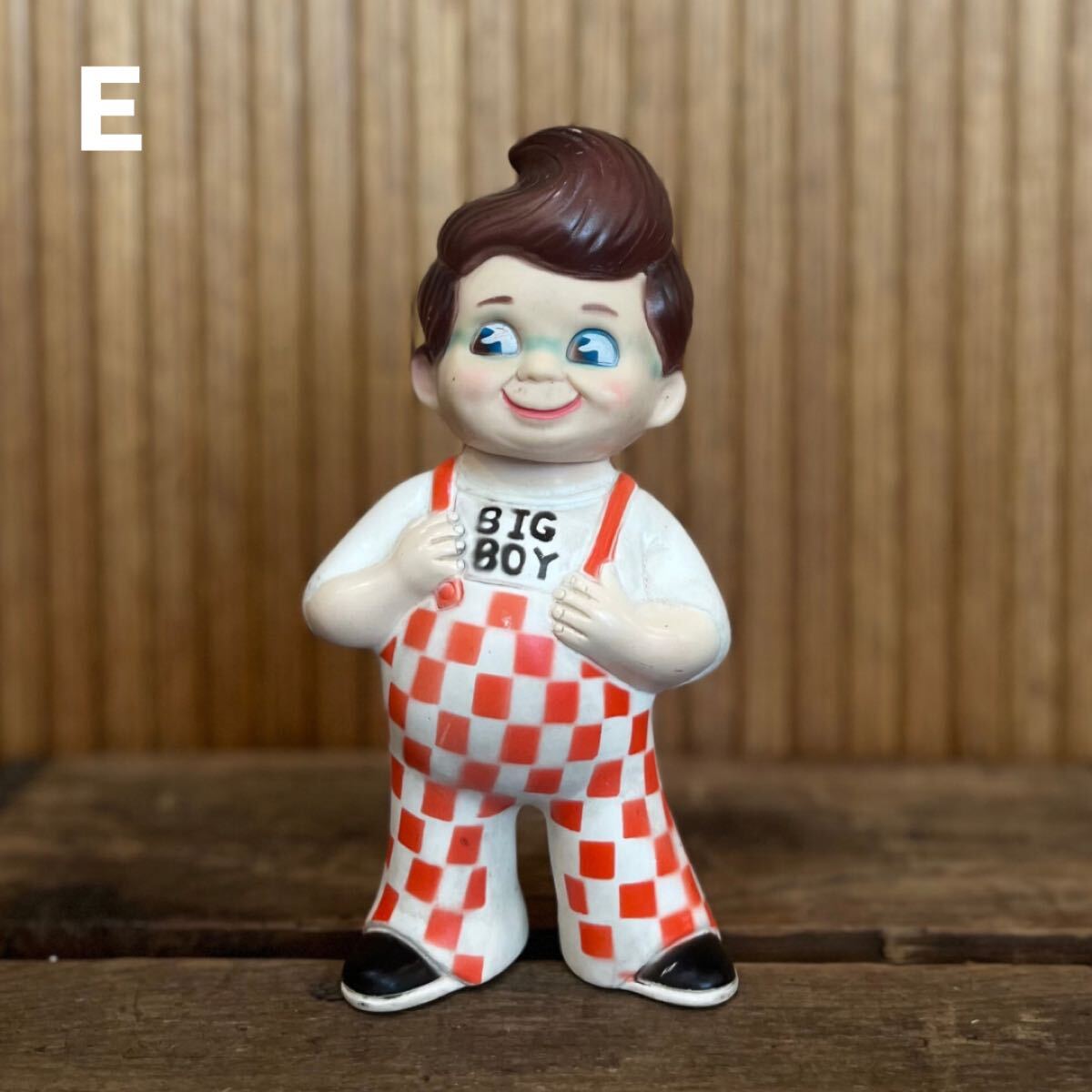 E★希少★1973年 ビッグボーイ コインバンク BIG BOY 貯金箱 アメリカン雑貨 アメトイ インテリア 世田谷 アメリカ ビンテージ 人形 ドール拍卖