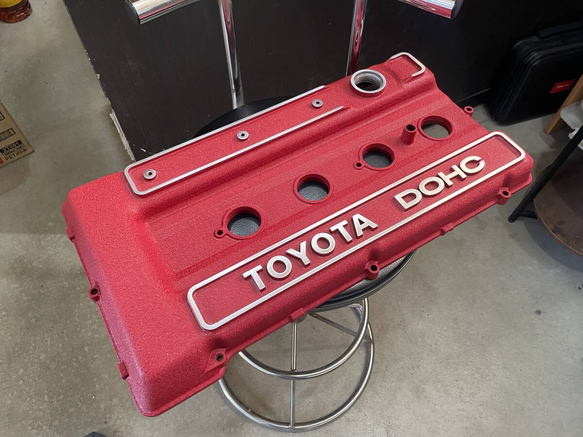 美しい結晶塗装致します ヘッドカバー 2TG 4AG 1G 18R 1JZ 2JZ ハチロク セリカ TE27 ソアラ スープラ 2000GT M型 3M型拍卖