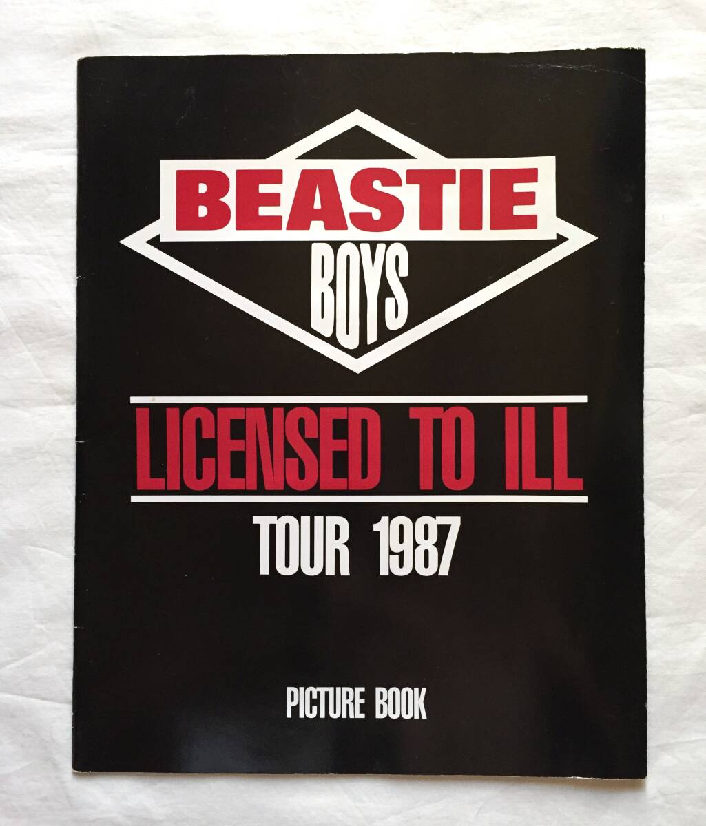 ◆ビンテージ Beastie Boys Licensed to ill Tour 1987 Picture Book ビースティボーイズ ツアーブック パンフレット 当時物 Run DMC拍卖