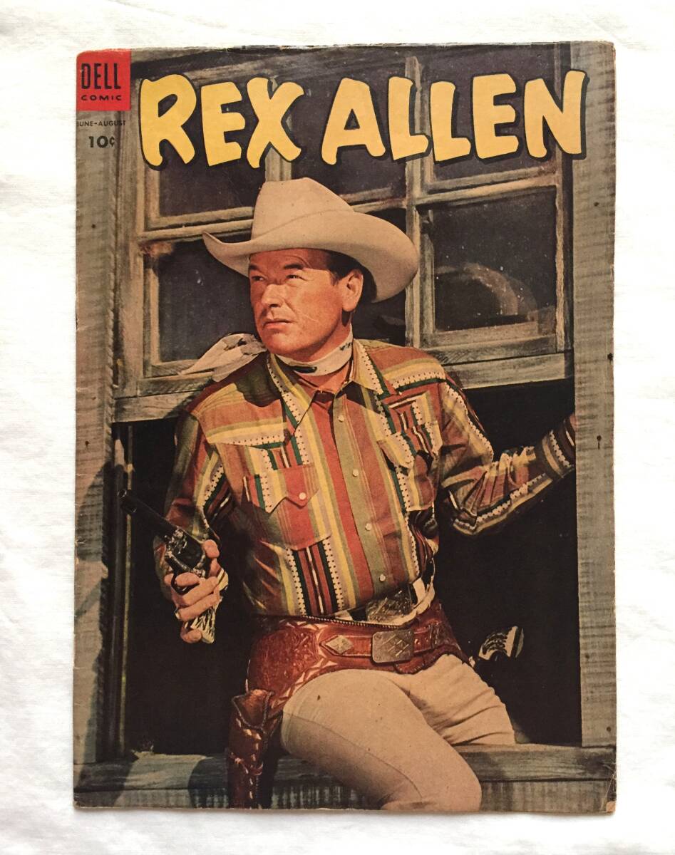 ◆1954年 Dell comic Rex Allen コミック レックスアレン カウボーイ ネイティヴアメリカン 検 ローンレンジャー拍卖