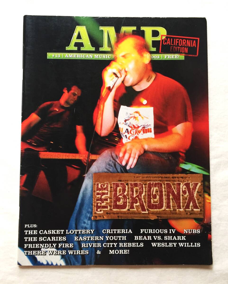 ◆ビンテージ 2003年 AMP magazine マガジン The Bronx ブロンクス eastern youth イースタンユース 拍卖