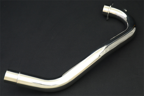 SR400 FI用 ステン エキゾーストパイプ エキマニ カーブタイプ拍卖