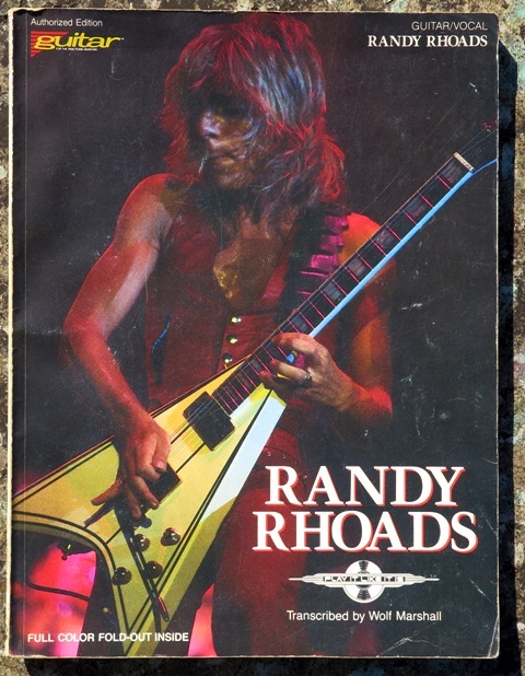 Randy Rhoads: Guitar Vocal TAB ランディーローズ ギタータブ 英文拍卖