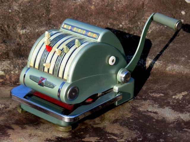 Vintage Hedman Company F & E Check Protector. CHICAGO USA ビンテージ チェックプロテクター シカゴ拍卖