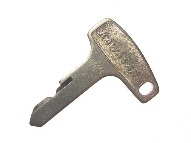 〇〇カワサキ純正キー ♯134 F3シリーズ 適合 NOS 拍卖