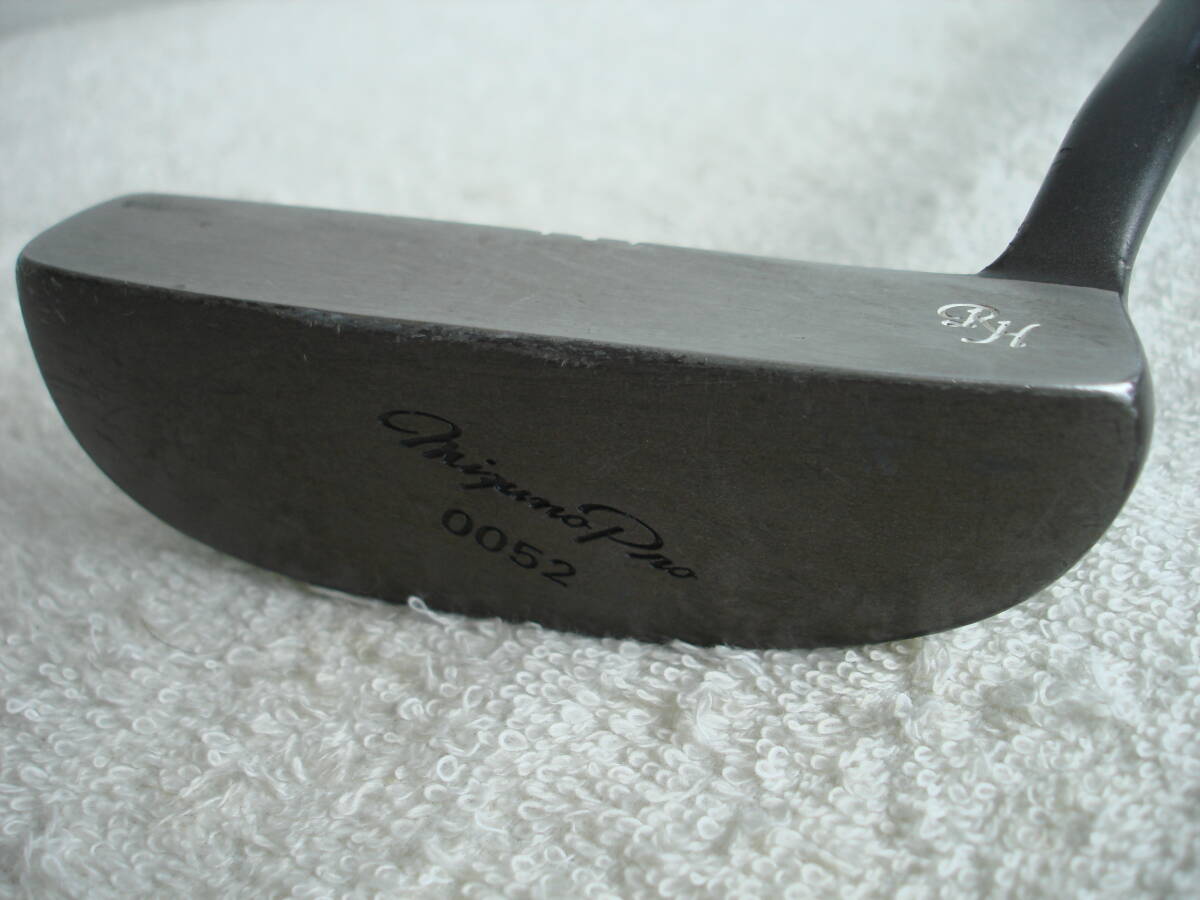 #脳天を直撃して▲ミズノ最高級パター PRO RH-0052 L字ブレード拍卖