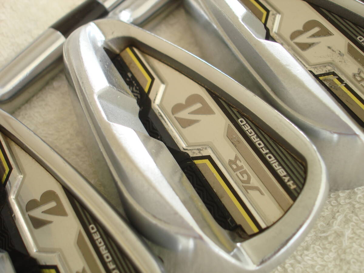 #一瀉千里▲ブリヂストン最高級アイアン JGR HYBRID FORGED 4本拍卖