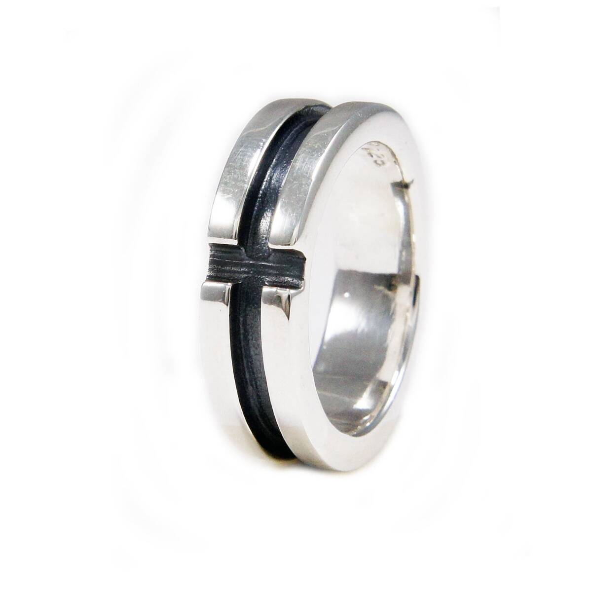 8号 9号 10号 14号 16号 18号 19号 20号 22号 クロス 925シルバーリング 925刻印あり EC-R001拍卖