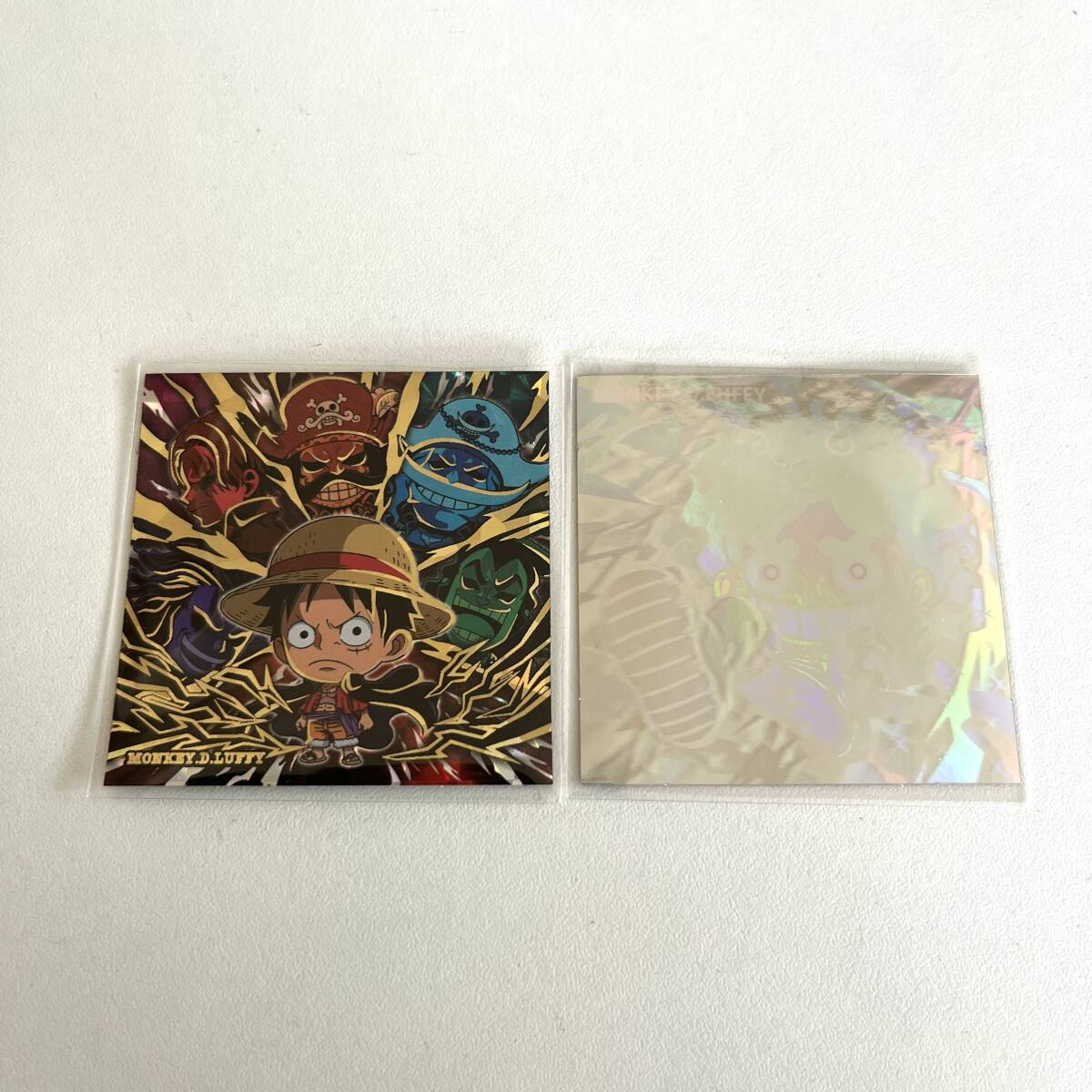 ワンピース大海賊ウエハース モンキー・D・ルフィ シール 2枚セット拍卖
