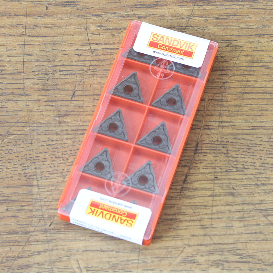未使用)SANDVIK/サンドビック TNMG160408-KF/3225 スローアウェイチップ拍卖
