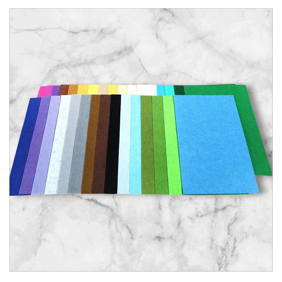 多色フェルトシート32枚セット 20cm×30cm拍卖