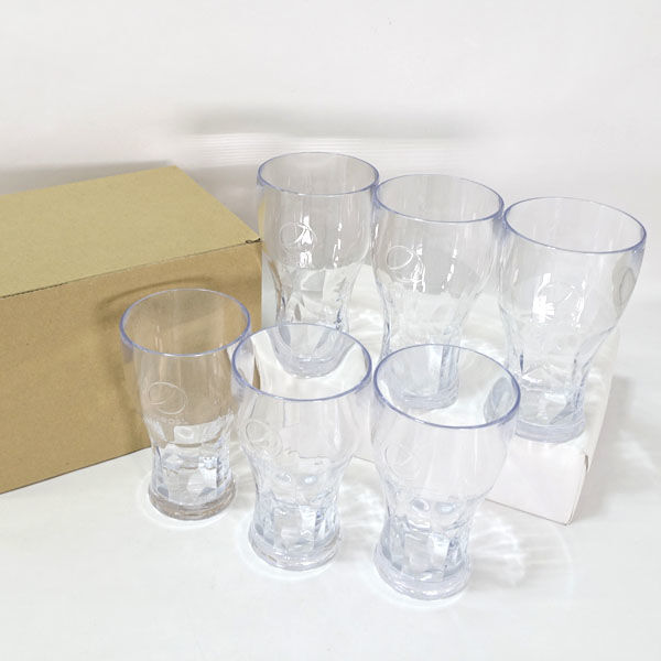 ★ PEPUSI 洋食器 ペプシ 14オンス ファウンテンタンブラー(6個組) (0220528089)拍卖