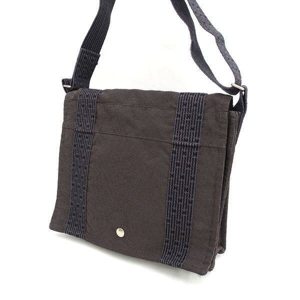 ■ エルメス エールライン バサスPM バッグ キャンバス グレー 101197M (0990014747)拍卖