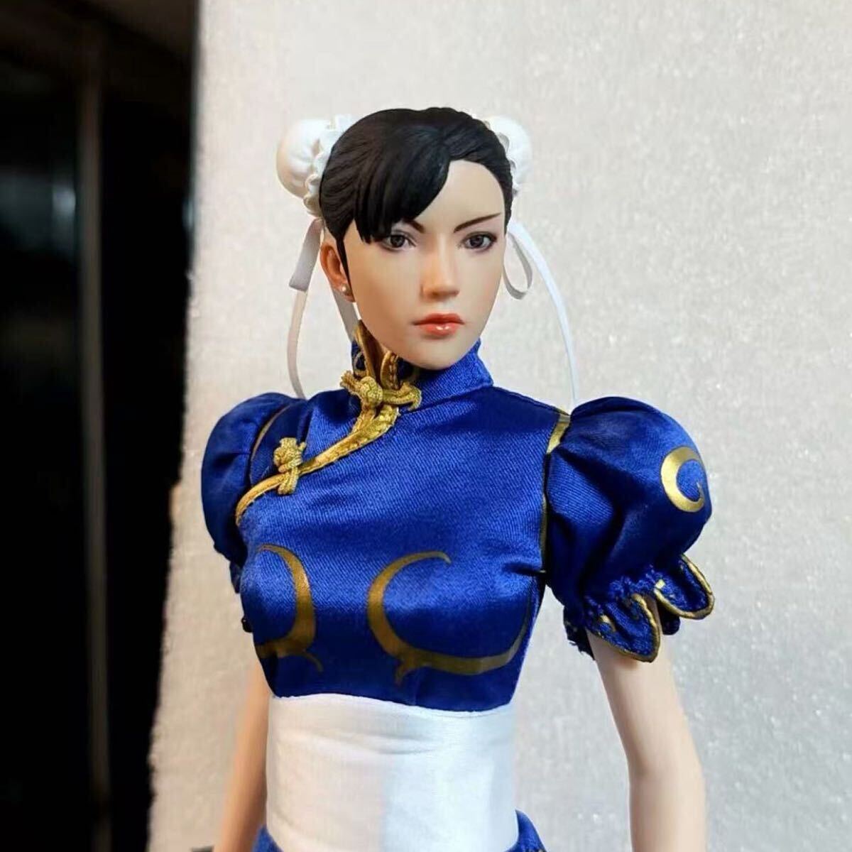 B210 1/6 フィギュア ヘッド 春麗 女性ヘッド 12インチドール 白肌拍卖