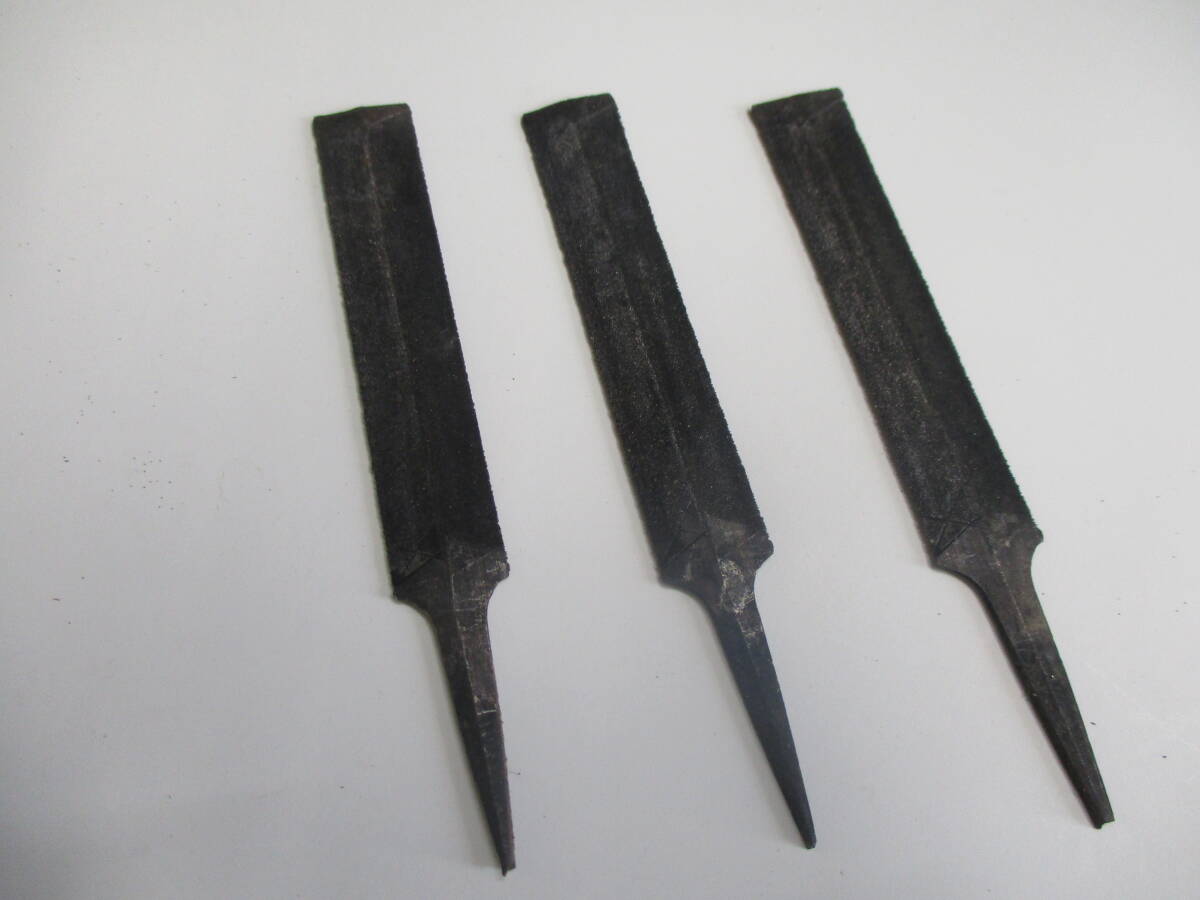 目立てやすり すり込みやすり サイズ58mm(全長85mm) 3ケで¥1000 送料¥185拍卖