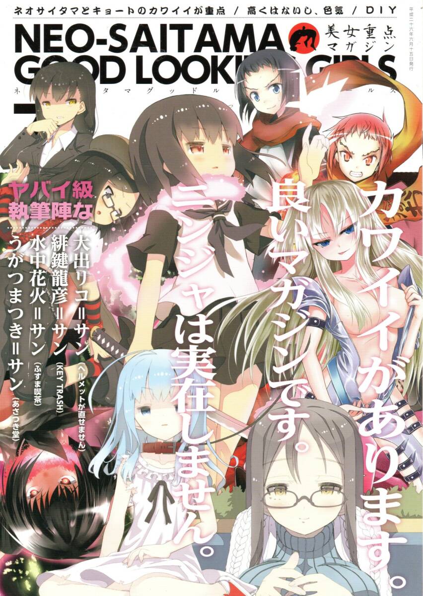 《同人誌 ニンジャスレイヤー》NEO‐SAITAMA GOOD LOOKING GIRLS /フルカラーイラスト集拍卖