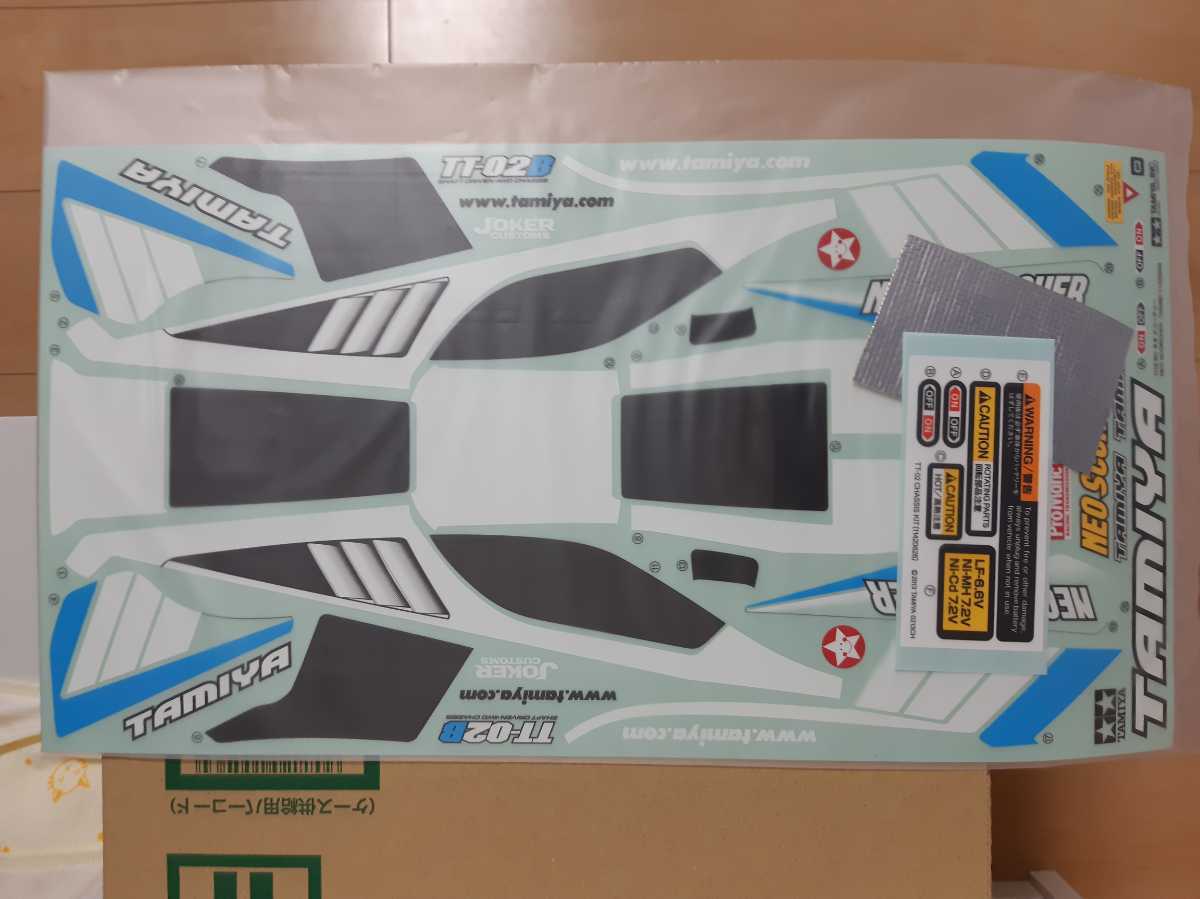 タミヤラジコン、ネオスコーチャーステッカー新品未使用です.TT02B拍卖