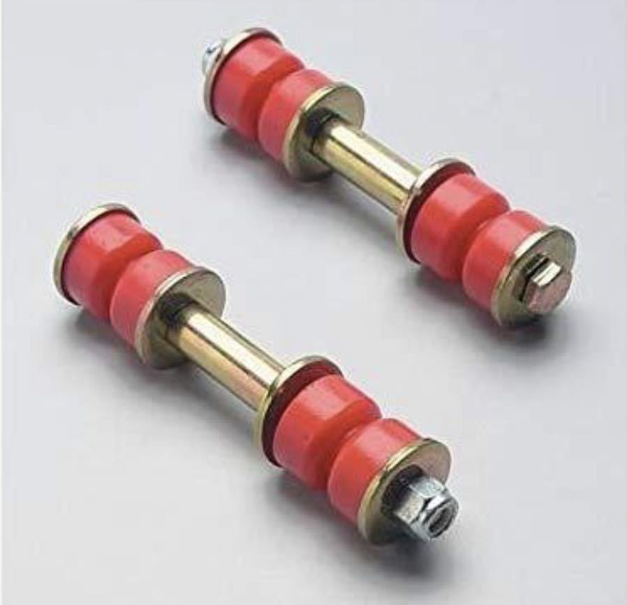 エナジーサスペンション 1965~70インパラ スゥエーバーエンドリンクレッド左右セット。 スタビライザーエンドリンク ベルエア 98120R拍卖